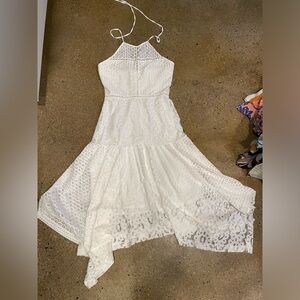 Bridal bachelorette white fairy dress